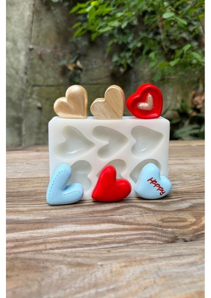 Kalp Altı Farklı Model Silikon Mum Kalıbı fiyatları