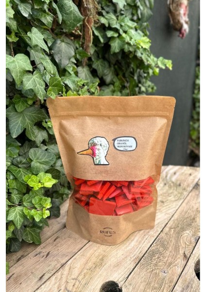 Turuncu Granül Mum Boyası 1000GR