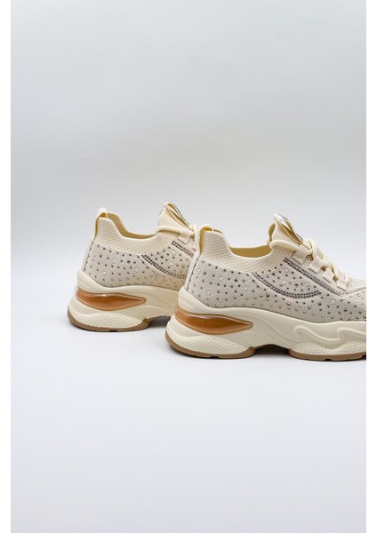 Sneaker Kadın Spor Ayakkabı KB004545 Bej modelleri