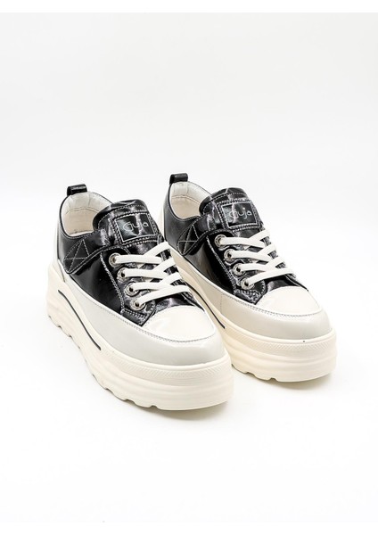 Ithal Dolgu Taban Sneakers Kadın Spor Ayakkabı GJ363 Siyah fiyatları