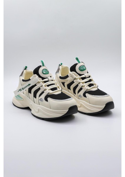 Ithal Kadın Sneakers Spor Ayakkabı KB0052 Siyah Beyaz fiyatları