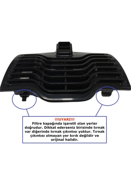 Arzum Ar4125 Olimpia Vision Cyclone Elektrikli Süpürge Için Hava Çıkış Filtre Kapağı