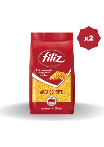 Arpa Şehriye Makarna 500 gr - (2 Adet)