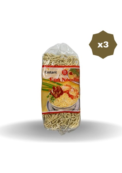Çin Eriştesi Yumurtalı 350 gr - (3 Adet)