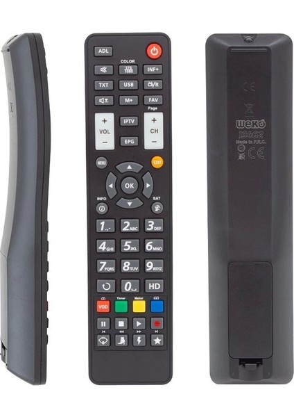 Next 2000HD Machına Cx Ip Tv Tuşlu Mini ve Kasalı Hd Kumanda