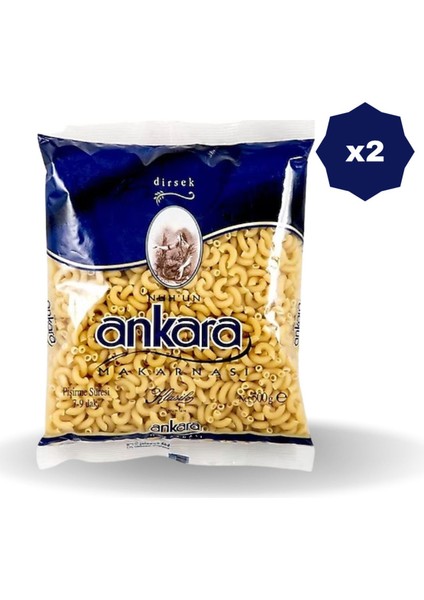 Dirsek Makarna 500 gr - (2 Adet)