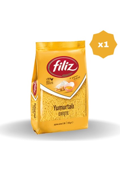 Yumurtalı Erişte Makarna 500 gr - (1 Adet)
