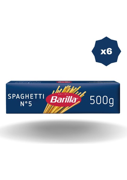 Spaghetti Makarna 500 gr - (6 Adet)