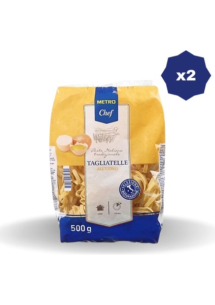 Taglıatelle Makarna 500 gr - (2 Adet)