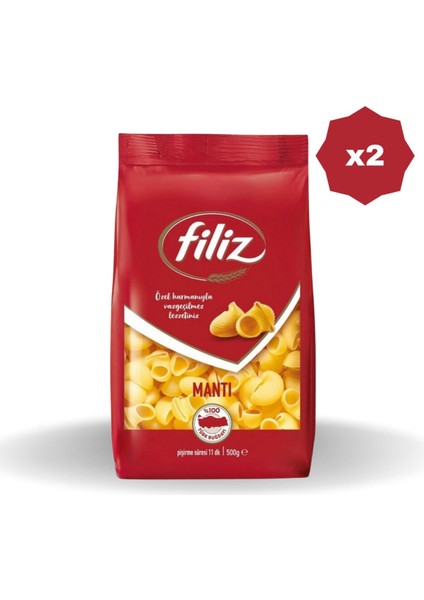 Mantı Makarna 500 gr - (2 Adet)