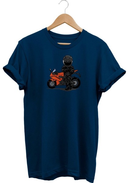 Motor Baskılı T-Shirt