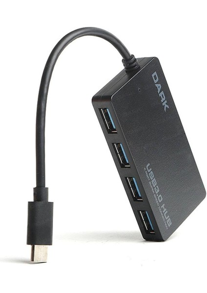 Connect Master 4 Adet USB 3.1 Port USB Type-C Hub (DK-AC-USB31X4)