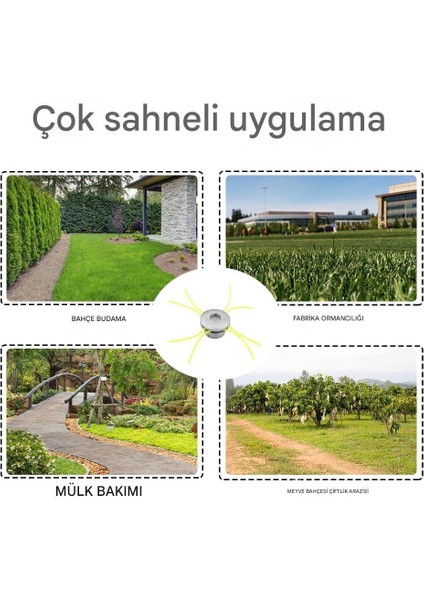 Tırpan Alüminyum Örümcek Başlık (Tüm Modellere Uygun)