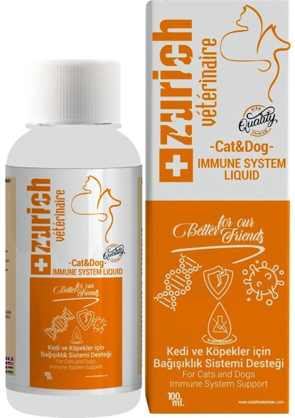 Kedi Köpek Likit 100 ml Sıvı
