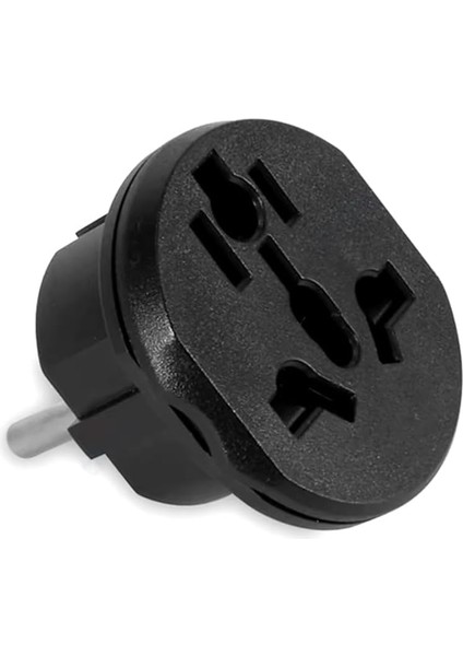 Lua Türk Erkek Fişli, Universal, Ingiliz Amerika Fişi Prizi, Çevirici, Priz Dönüştürücü, Seyahat Adaptörü, 16A 250V NK-605K