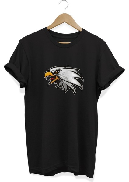 Kartal Baskılı T-Shirt