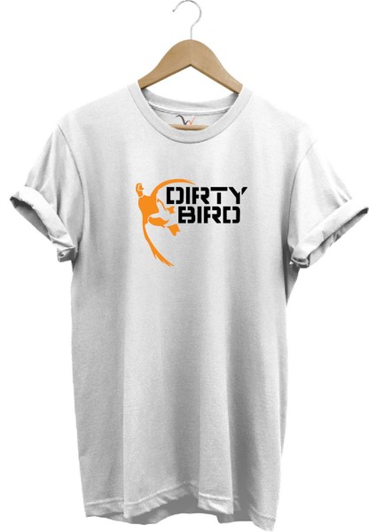 Hunting Ördek Avcılığı Baskılı %100 Pamuk Regular Fit Bisiklet Yaka Premium T-Shirt