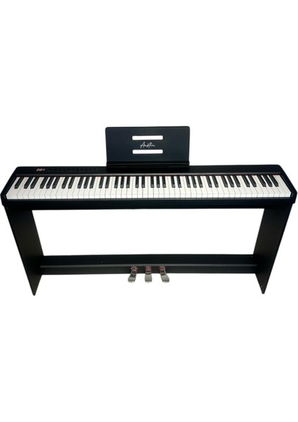 Digital Piyano Hassasiyetli 88 Tuş 3 Pedal