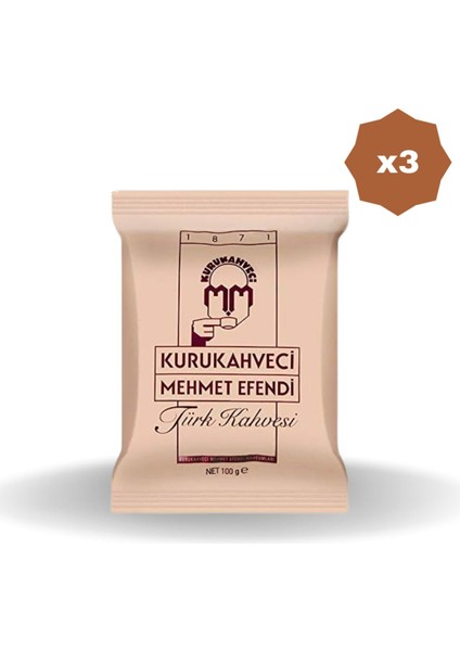 Türk Kahvesi 100 gr - (3 Adet)