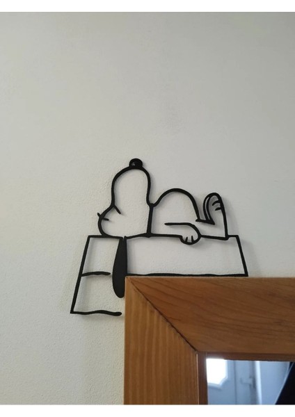 Snoopy Kapı Köşe Süsü – Sevimli ve Dekoratif Tasarım