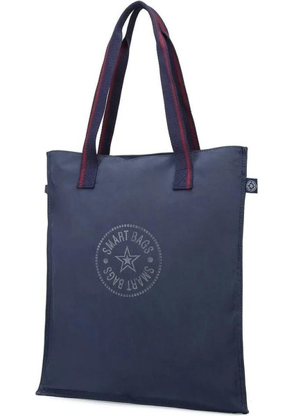 Büyük Boy Krinkıl Kumaş Omuz Çantası Bc 3076 - Lacivert modelleri