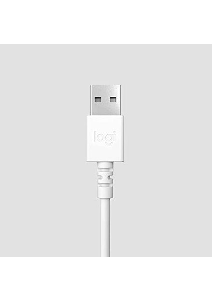 H390 Kablolu Kulak Üstü Mikrofonlu Kulaklık, Dijital Stereo Ses, Katlanabilir Gürültü Önleyici Mikrofon, Kablo Üzeri Denetimler, Beyaz modelleri