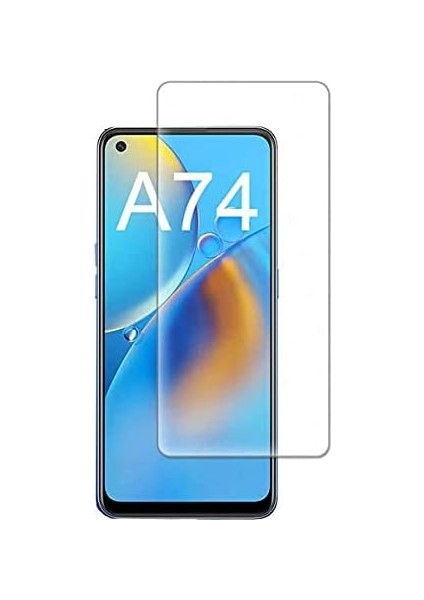 Oppo A74 4g Zore Maxi Glass Temperli Cam Ekran Koruyucu, Şeffaf modelleri