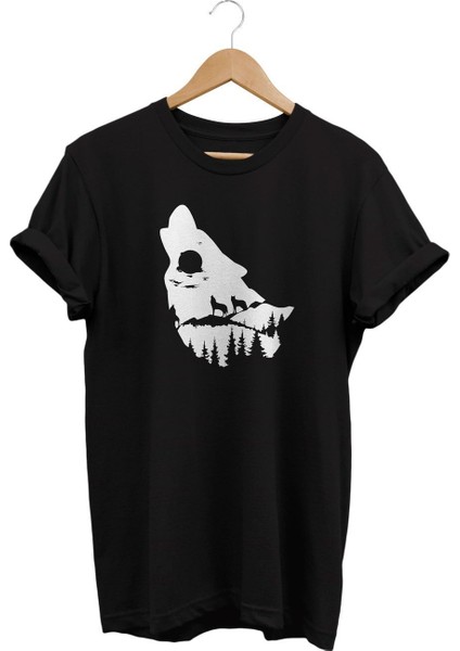 Kurt Baskılı T-Shirt