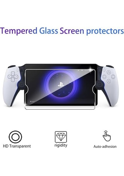 Sony Ps5 Playstation Portal Için Sert Camdan Ekran Koruyucu Folyo, 2 Adet, Sertlik Derecesi 9h, Çizilmez, Kabarcıksız, Parmak Izi Bırakmaz, Hd Koruma modelleri