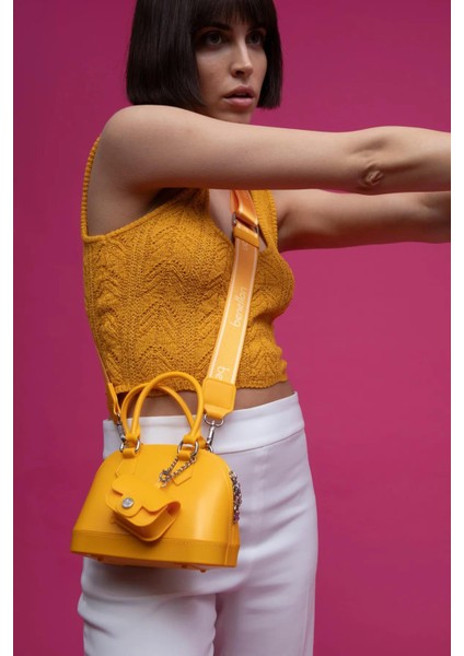United Colors Of Benetton Kadın El Çantası Bnt 1449 - Sarı