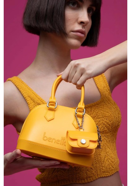 United Colors Of Benetton Kadın El Çantası Bnt 1449 - Sarı fiyatları