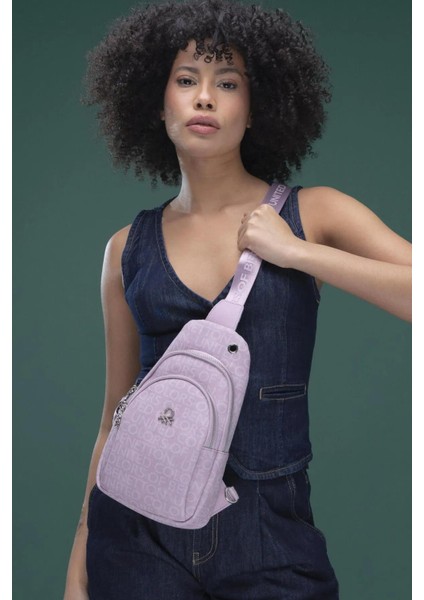 United Colors Of Benetton Kadın Vücut Çantası Bnt 1286 - Lila