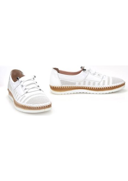 Trendi 203 Ortopedik Kadın Deri Günlük Ayakkabı indirimleri