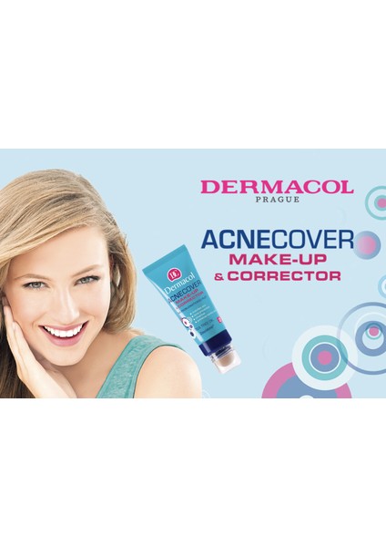 Acnecover 2'si 1 Arada Kapataıc Fondöten Düzeltici Sivilceli ve Akne Ciltler Için fırsatları