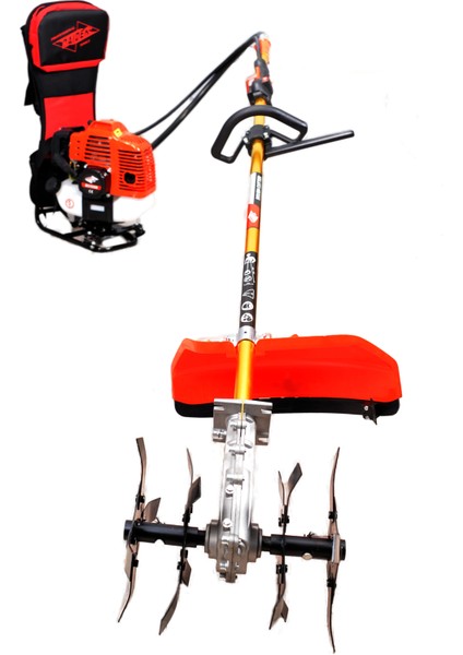 Pro Alman Benzinli Sırt Tırpan Ot Çalı Biçme Toprak Çapalama Makinesi Dal Budama fırsatları