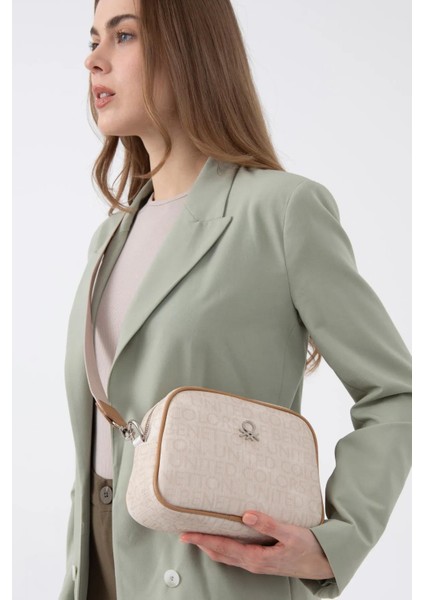 United Colors Of Benetton Kadın Çapraz Çanta Bnt 1585 - Bej-Camel fiyatları