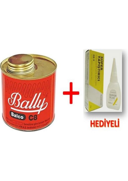 Balco C8 1/2 400G 3 Adet + Yapıştırıcı Hediyeli