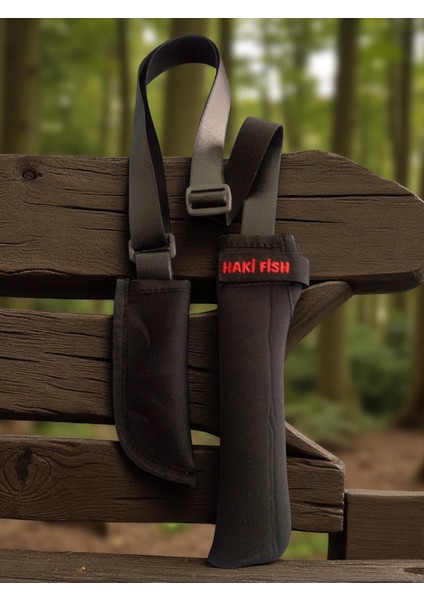 Spin Lastikli Ayarlanabilir Neopren Kamış Koruma Kılıfı 5mm