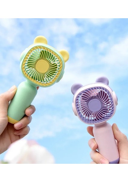 Taşınabilir Sevimli Renkli Mini El Fanı