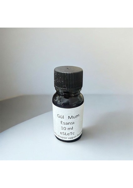 Gül Esansı Mum ve Buhurdanlık Için Yoğun Aromalı 10 Ml; Parafin, Soyawax, Soya