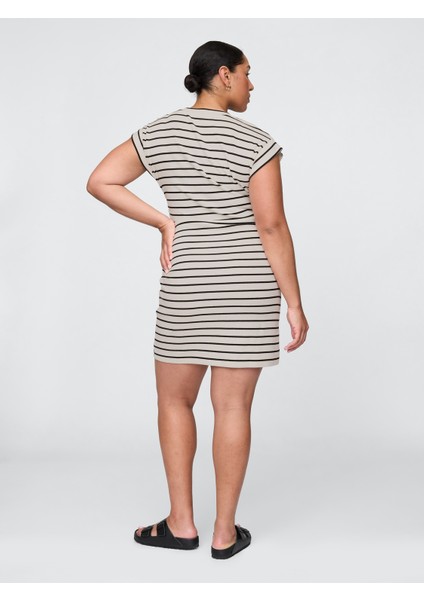 Kadın Siyah Modern Fırfırlı Mini Elbise modelleri