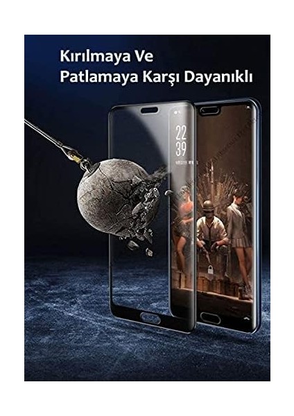 Trend Apple iPhone 14 Pro Max Mat Seramik Parmak Izi Bırakmayan Nano 9d Ekranı Tam Kaplayan Kavisli Kırılmaz Cam Ince Esnek Ekran Koruyucu iPhone 14 Promax (Anti Parmak Izi) fiyatları
