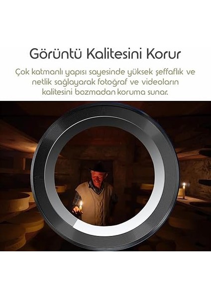 Xiaomi 14T 5g Için Otomatik Hizalama Aparatlı 9h Sertliğinde Kamera Lens Koruyucu Görüntüyü Bozmayan Çizilmeye ve Düşmeye Karşı Koruma Sağlayan Alüminyum Alaşım Çerçeveli Lens Camı (Siyah) modelleri