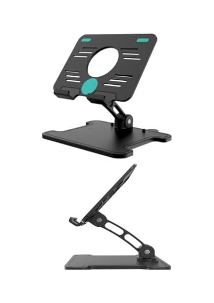Taşınabilir Katlanabilir Masaüstü Tablet Standı Taşınabilir Tablet Şarj Standı Ayarlanabilir Stant modelleri