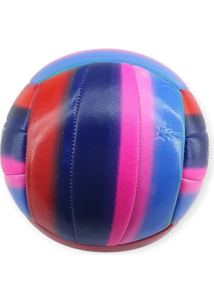 Voleybol Topu Gökkuşağı Desenli 280 gr - VB-830-M1 (Lisinya)