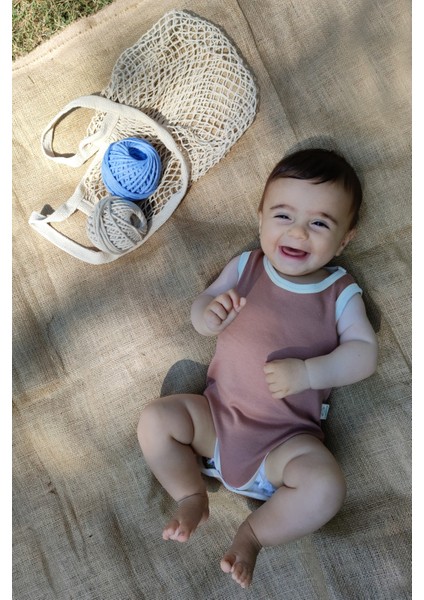 Milena 3lü %100 Pamuk Bebek Atlet Set