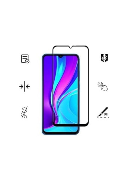 Case (RTKSNM1783) Ekran Koruyucu 5d Dayanıklı Tam Kaplar Oppo A15 ile Uyumlu