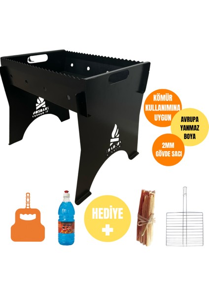 Portatif Mangal | Hediye Setli