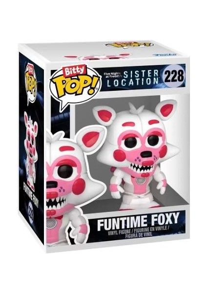 Pop Bitty Five Night At Freddy's Funtime Foxy 228 (2,5 Cm)