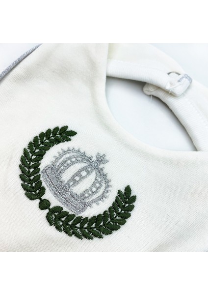 Asfstore Sema Baby Prens Lüks 5 Parça Hastane Çıkışı Zıbın Seti - Yeşil fiyatları